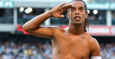 El último desliz de Ronaldinho