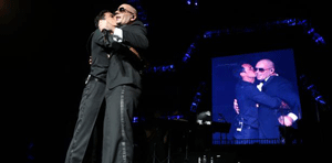 Marc Anthony y Pitbull encendieron el Choliseo