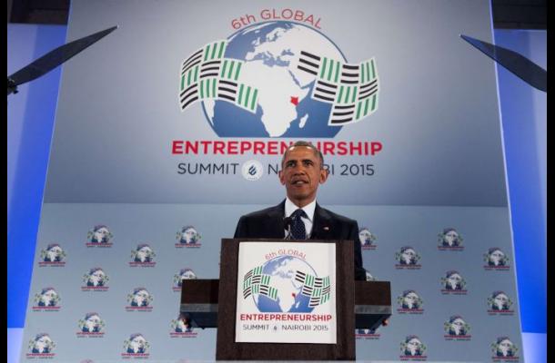 Obama arranca en Kenia con elogios a una África «en marcha»