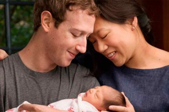 Nació Max, la primogénita de Mark Zuckerberg