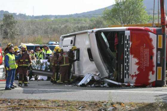 Víctimas de accidente de autobús en España hacían parte de intercambio universitario