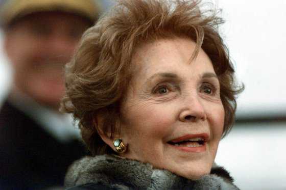 Fallece Nancy Reagan, exprimera dama de Estados Unidos