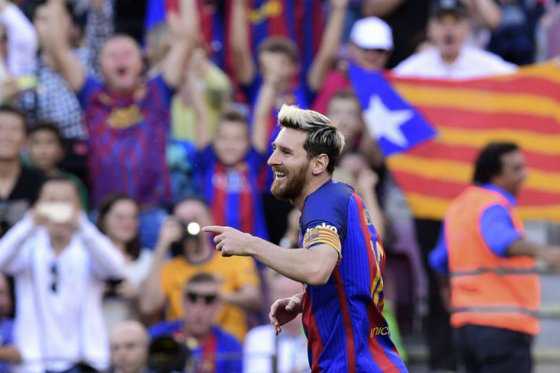Lionel Messi volvió a jugar y marcó en la victoria del Barcelona