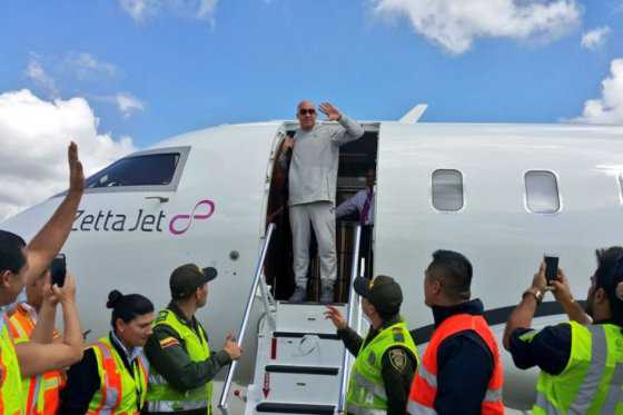 Vin Diesel llegó a Colombia, asistirá al matrimonio de Nicky Jam