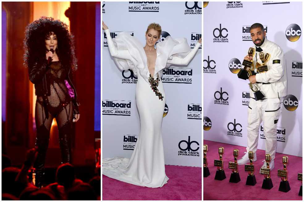 Cher, Céline Dion y Drake, lo mejor de los premios Billboard 2017