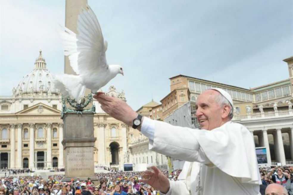 Papa propone para el jueves «un minuto de paz» por el mundo
