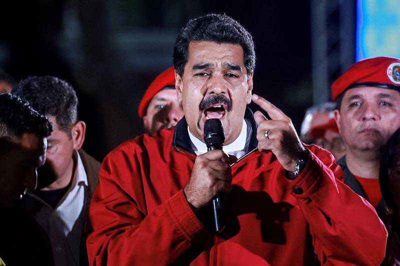 EE.UU. congela bienes de Nicolás Maduro