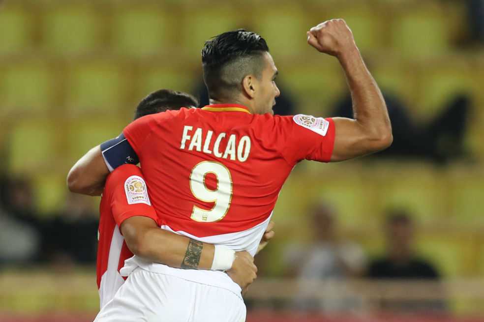 Falcao anotó en el empate entre Mónaco y Montpellier