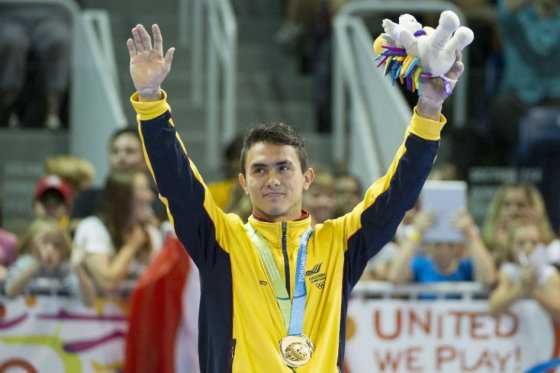 Jossimar Calvo, plata en barra fija en Copa Mundo de gimnasia en Bulgaria
