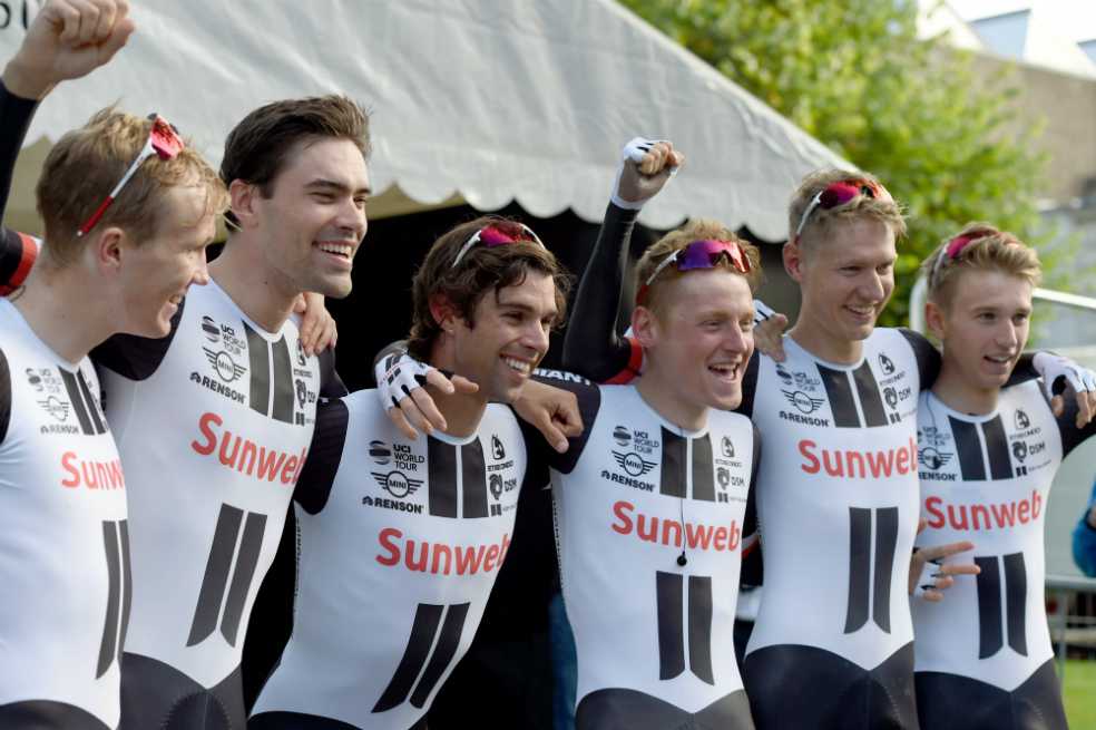 Triunfo del Sunweb en la contrarreloj por equipos del Mundial de Ciclismo