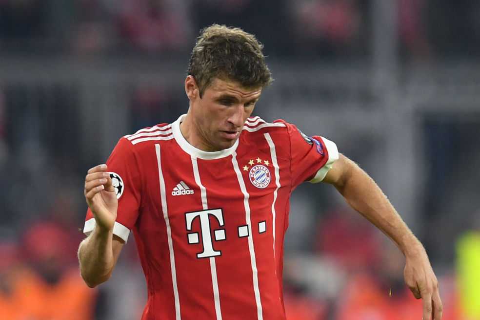 Thomas Müller, baja de tres semanas para el Bayern por lesión muscular