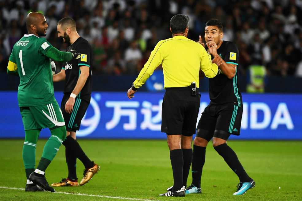 El videoarbitraje, protagonista en el partido entre Real Madrid y Al Jazira