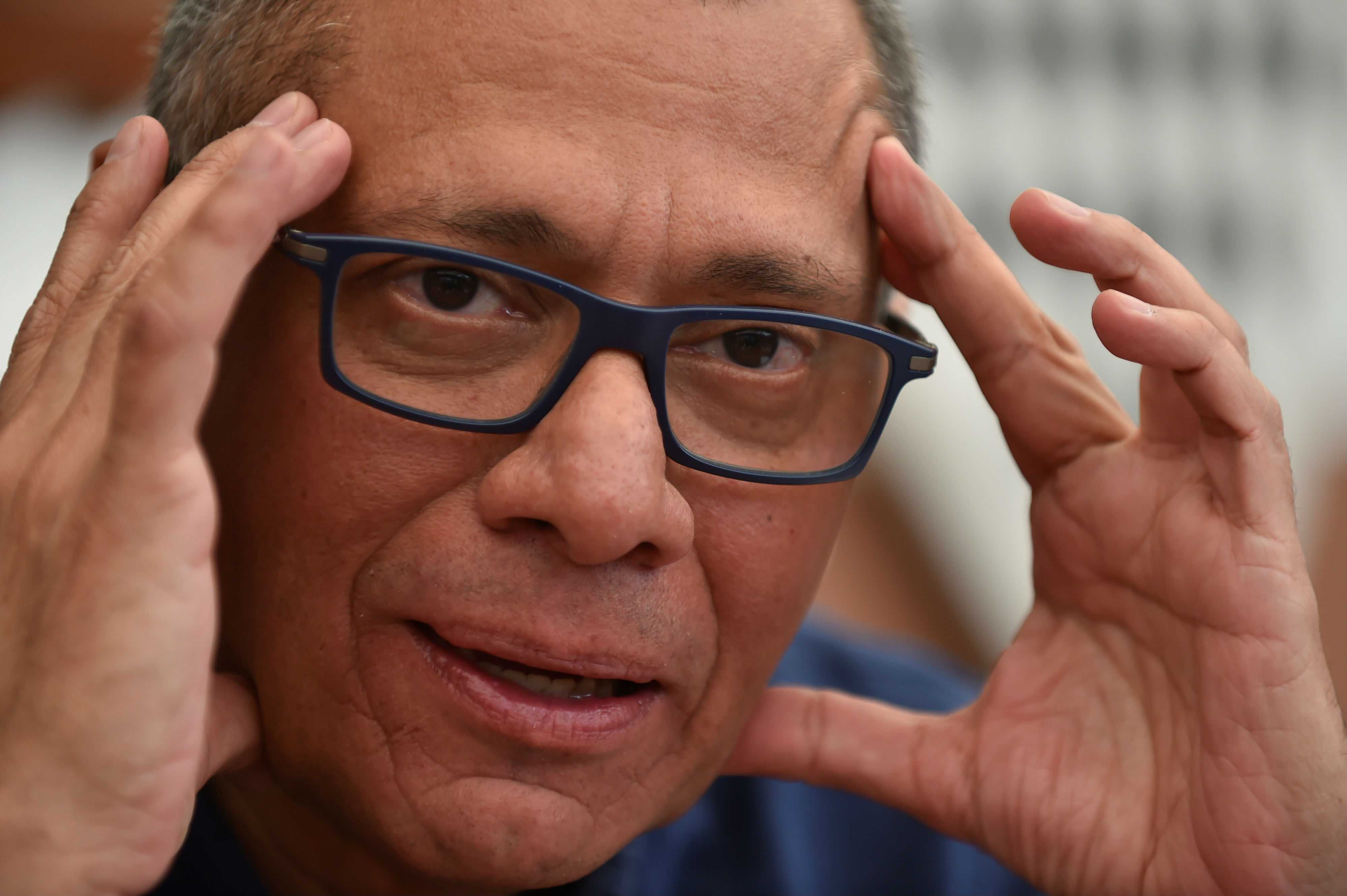 Oficialmente Jorge Glas dejó de ser el vicepresidente de Ecuador