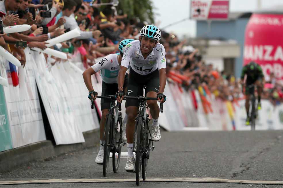 Egan Bernal, cuarto en la segunda etapa de la Vuelta a Cataluña