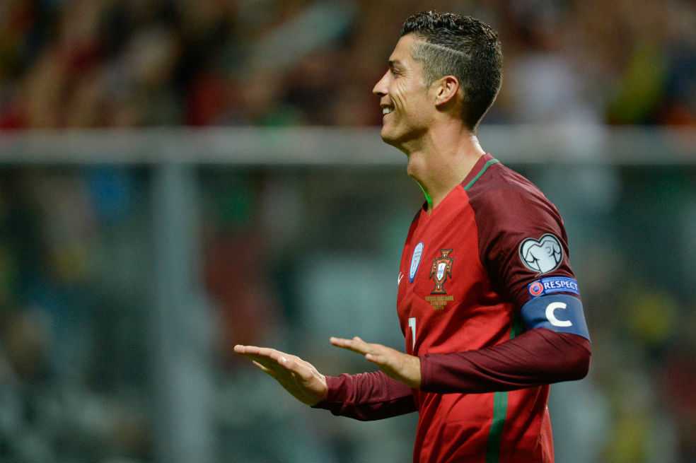 Cristiano Ronaldo comanda el listado de Portugal para el Mundial