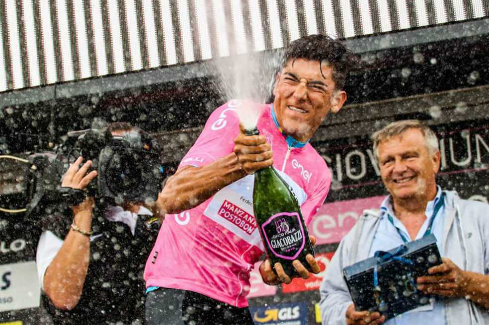 Alejandro Osorio recuperó el liderato del Giro de Italia sub 23