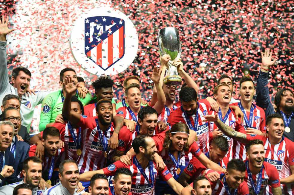 Atlético de Madrid se quedó con la Supercopa de Europa