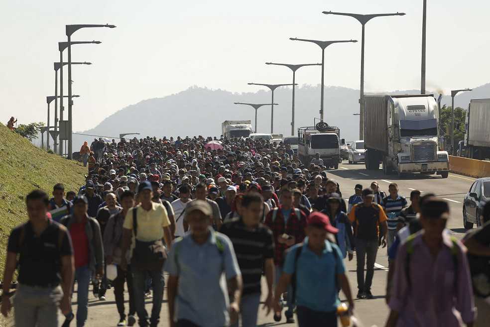 Nueva caravana de 2.000 migrantes salvadoreños rumbo a EEUU