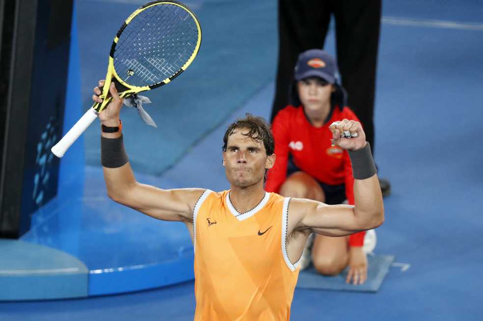 Nadal ganó y avanzó a octavos en el Abierto de Australia