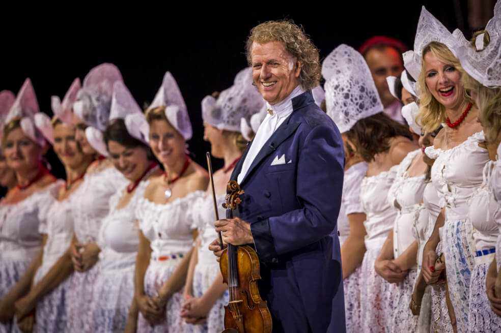 El violinista holandés André Rieu se presentará por primera vez en Colombia