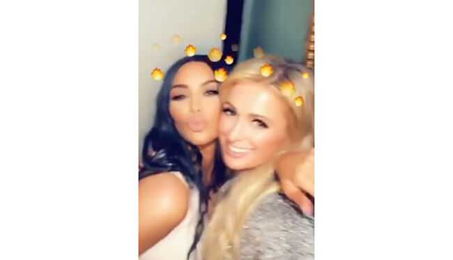 Kim Kardashian y Paris Hilton, nuevamente juntas en la fiesta