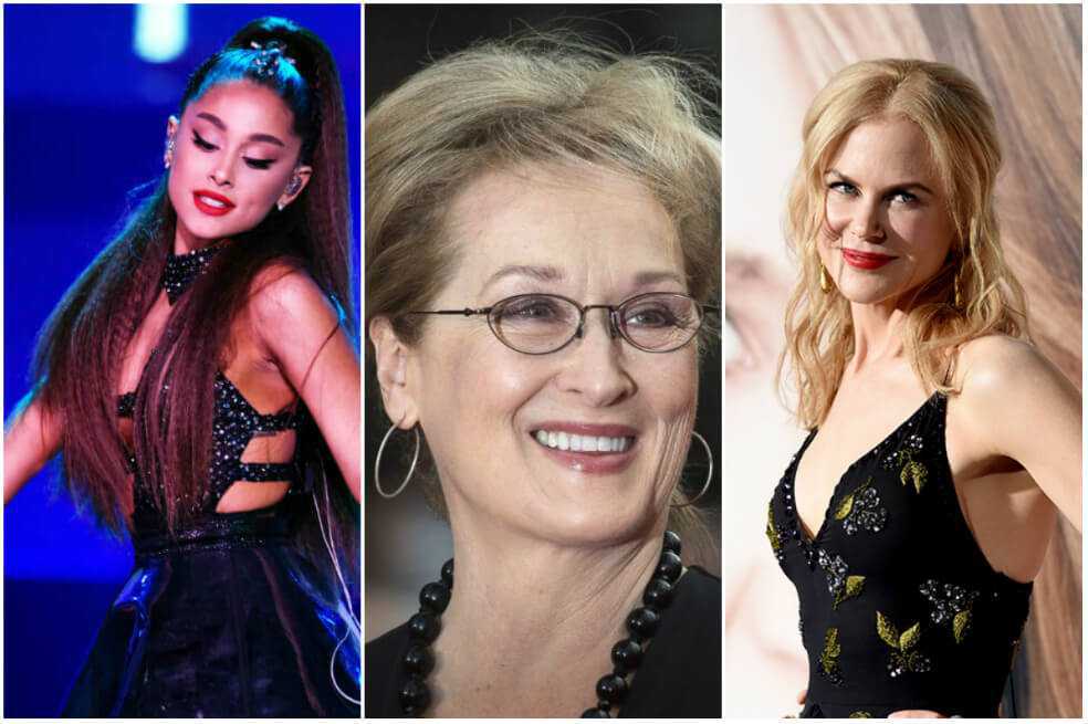 Ariana Grande, Meryl Streep y Nicole Kidman encabezarán un musical de Netflix
