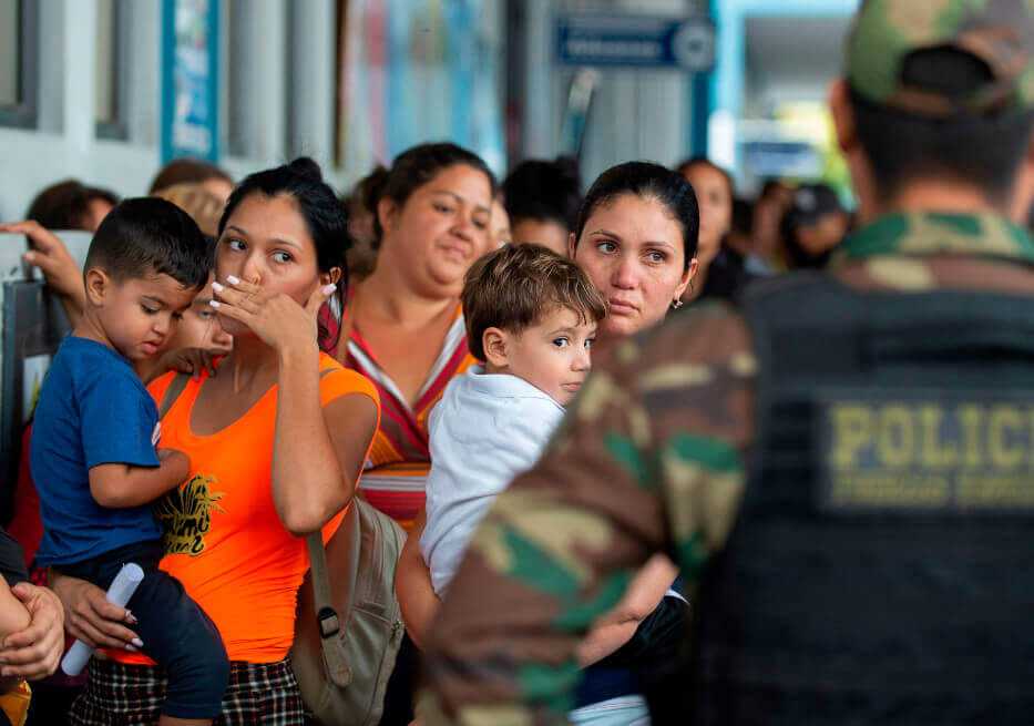 400 migrantes venezolanos residentes en Ecuador regresarán en julio a su país