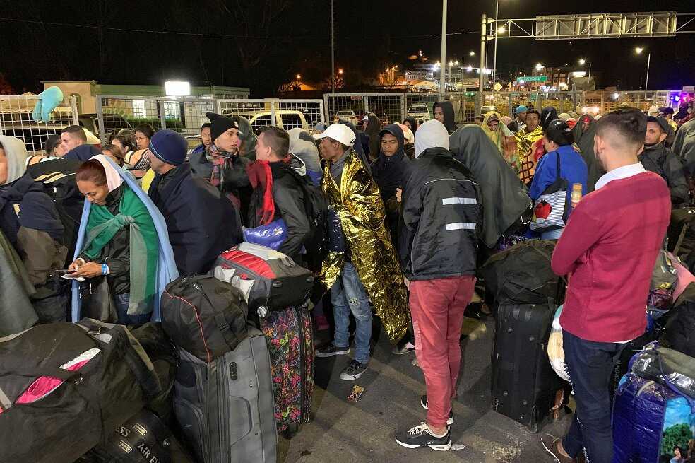 Cerca de 13.000 venezolanos ingresaron a Ecuador durante el último fin de semana