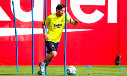 Lionel Messi y Barcelona regresaron a prácticas