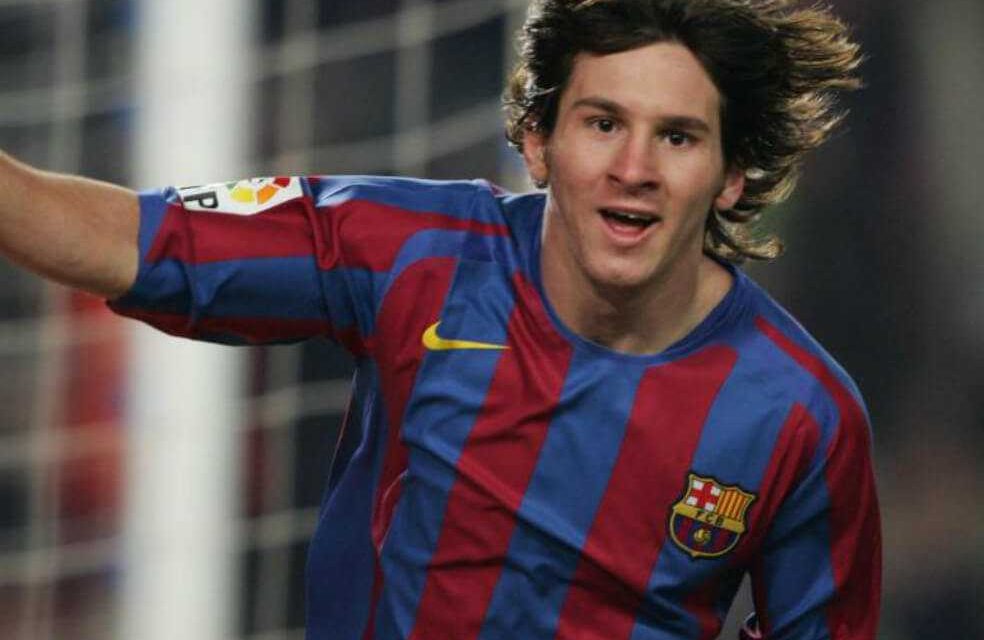 A 15 años del primer gol de Messi con Barcelona