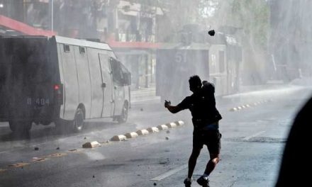 Disturbios en Santiago a dos días del plebiscito constitucional en Chile