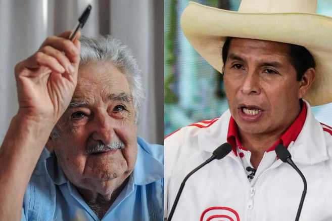 Pedro Castillo recibe el respaldo de Pepe Mujica a tres días de las elecciones en Perú