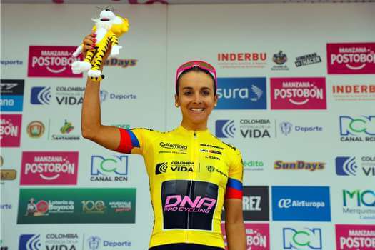 Vuelta a Colombia Femenina: la líder Diana Peñuela ganó la segunda etapa