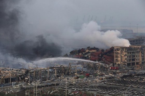 Aumentan a 150 los muertos por las explosiones de Tianjin