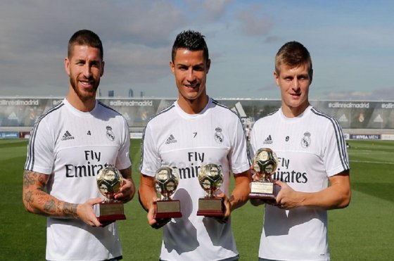 Real Madrid ganó premio al mejor club de 2014