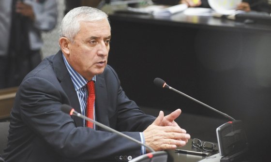 Otto Pérez Molina apela la orden de prisión preventiva