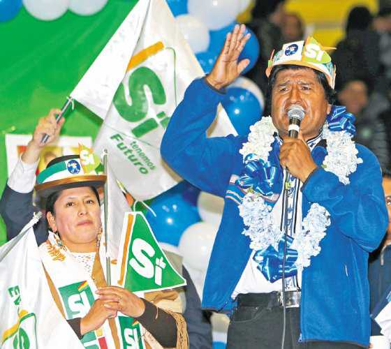 El Alto, donde Evo se juega la reelección