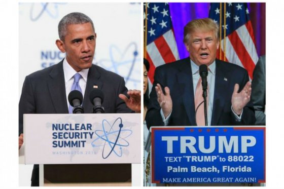 Obama arremete contra Trump por sus comentarios sobre armas nucleares