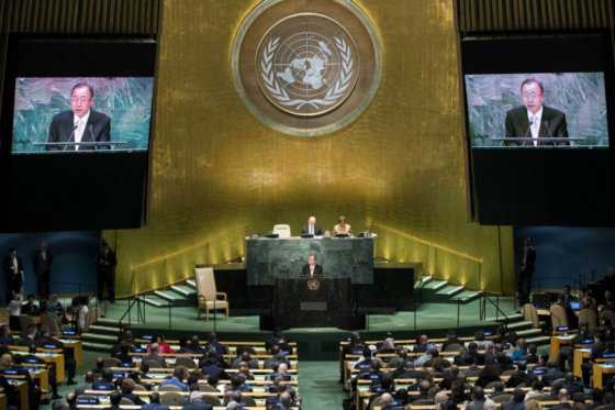 Ban Ki-moon abre la Asamblea General de la ONU llamando a acabar los combates en Siria