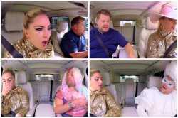 Lady Gaga promociona su nuevo disco cantando en el «Carpool Karaoke»