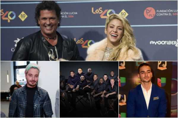 Shakira y Nicky Jam, los más nominados a los Billboard Latino 2017