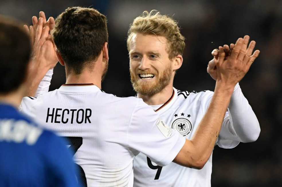 Alemania continúa firme en su camino a Rusia 2018: ganó 4-1 en las eliminatorias europeas