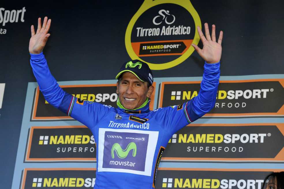 Nairo, nuevo líder de la Tirreno-Adriático