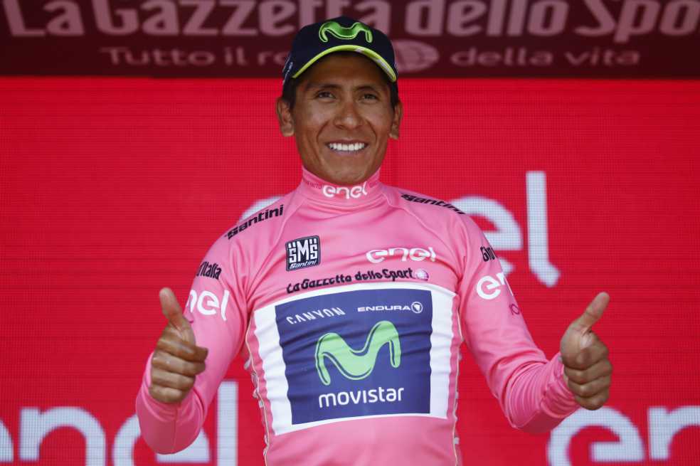 Nairo Quintana es el nuevo líder del Giro de Italia tras la etapa 19