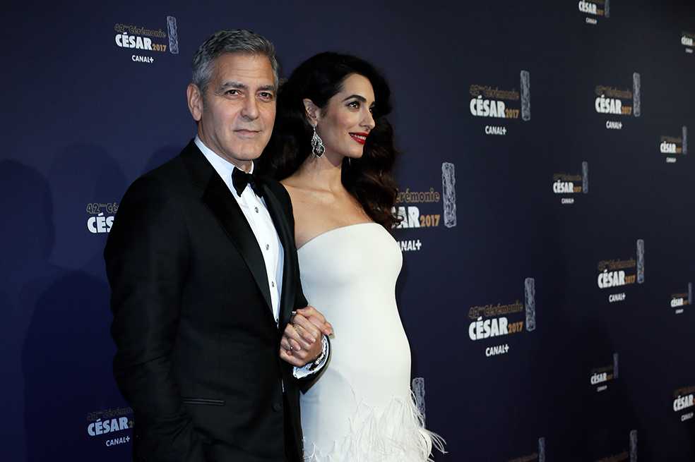 Nacieron los gemelos de Amal y George Clooney