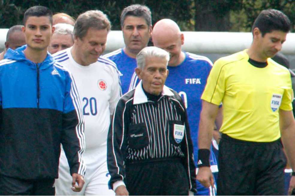 Murió “Chato” Velásquez, el árbitro colombiano que expulsó a Pelé