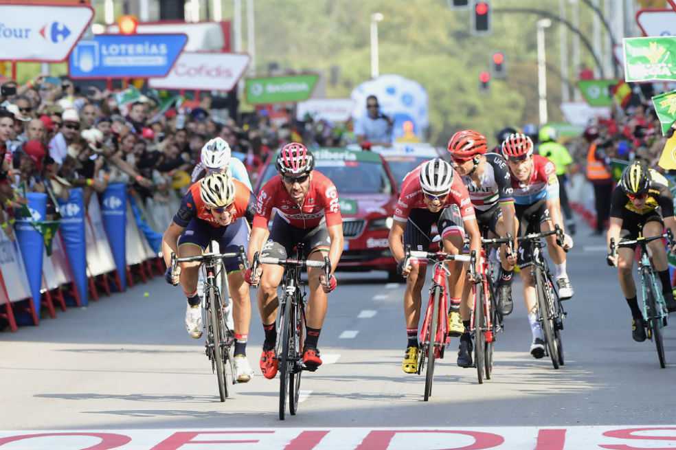 Jarlinson Pantano, segundo en la etapa 19 de la Vuelta a España