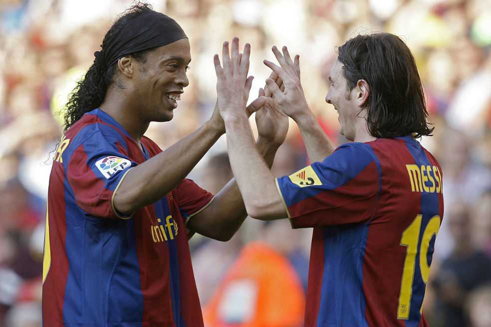 «El fútbol no se olvidará de tu sonrisa jamás», el mensaje de Messi a Ronaldinho