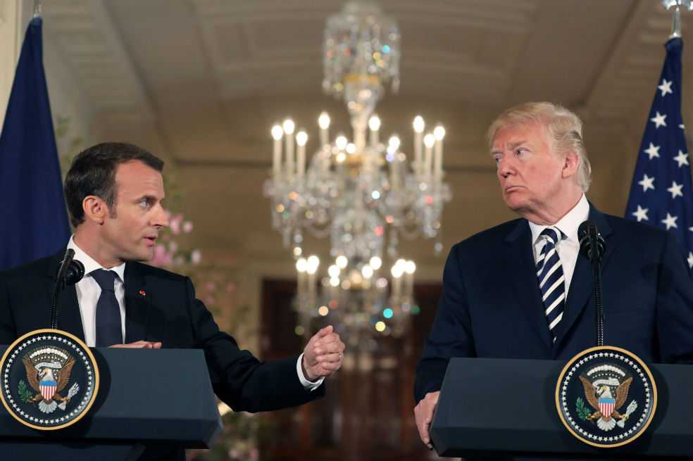 Trump y Macron trabajarán un «nuevo acuerdo» con Irán