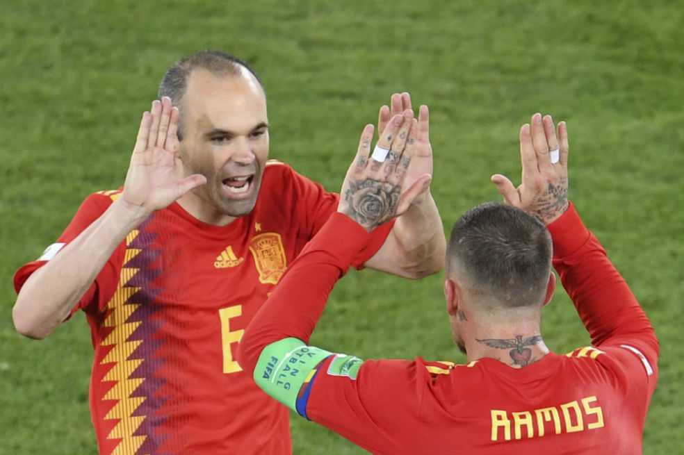 España empató con Marruecos y es líder del grupo B del Mundial